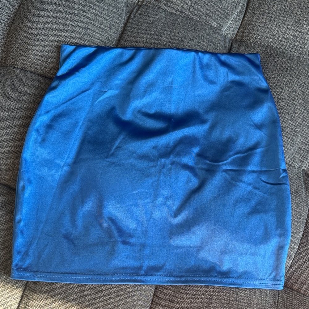Fashion Nova Vibrant Blue Pencil Skirt